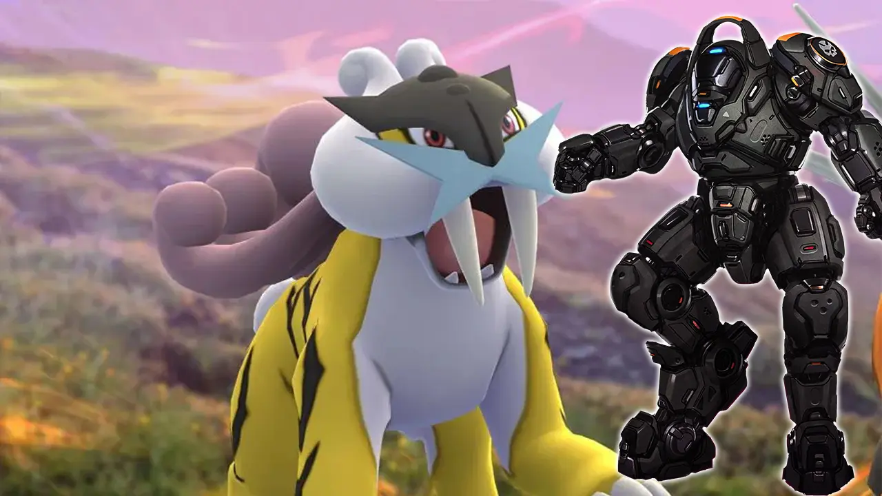 Pokémon Raikou meca