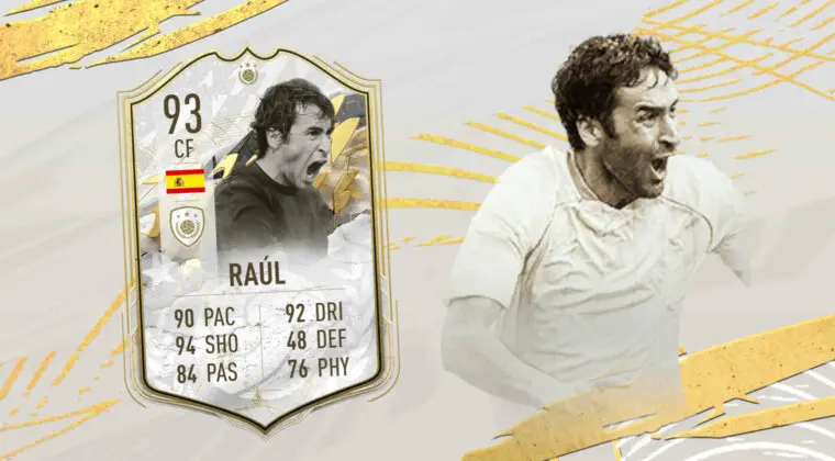 Imagen de FIFA 22: Raúl González Moments es el nuevo Icono SBC de Ultimate Team