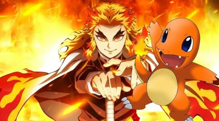 Imagen de Kimetsu no Yaiba: Crean un Rengoku Charmander y ahora necesito verlo en un Pokémon