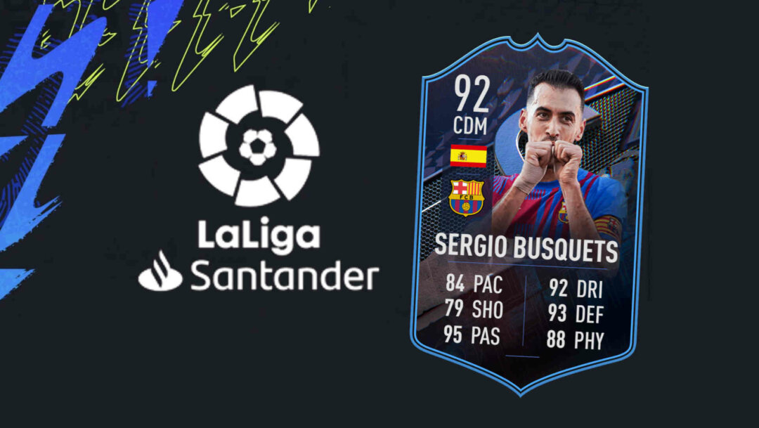 FIFA 22 review de Busquets FUT Captains. ¿El mejor MCD de la Liga