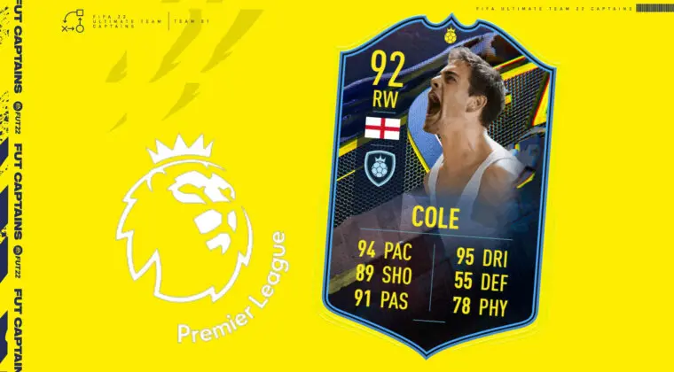 Imagen de FIFA 22: review de Joe Cole FUT Heroes Captains. ¿Carta interesante o más cara de lo que debería?