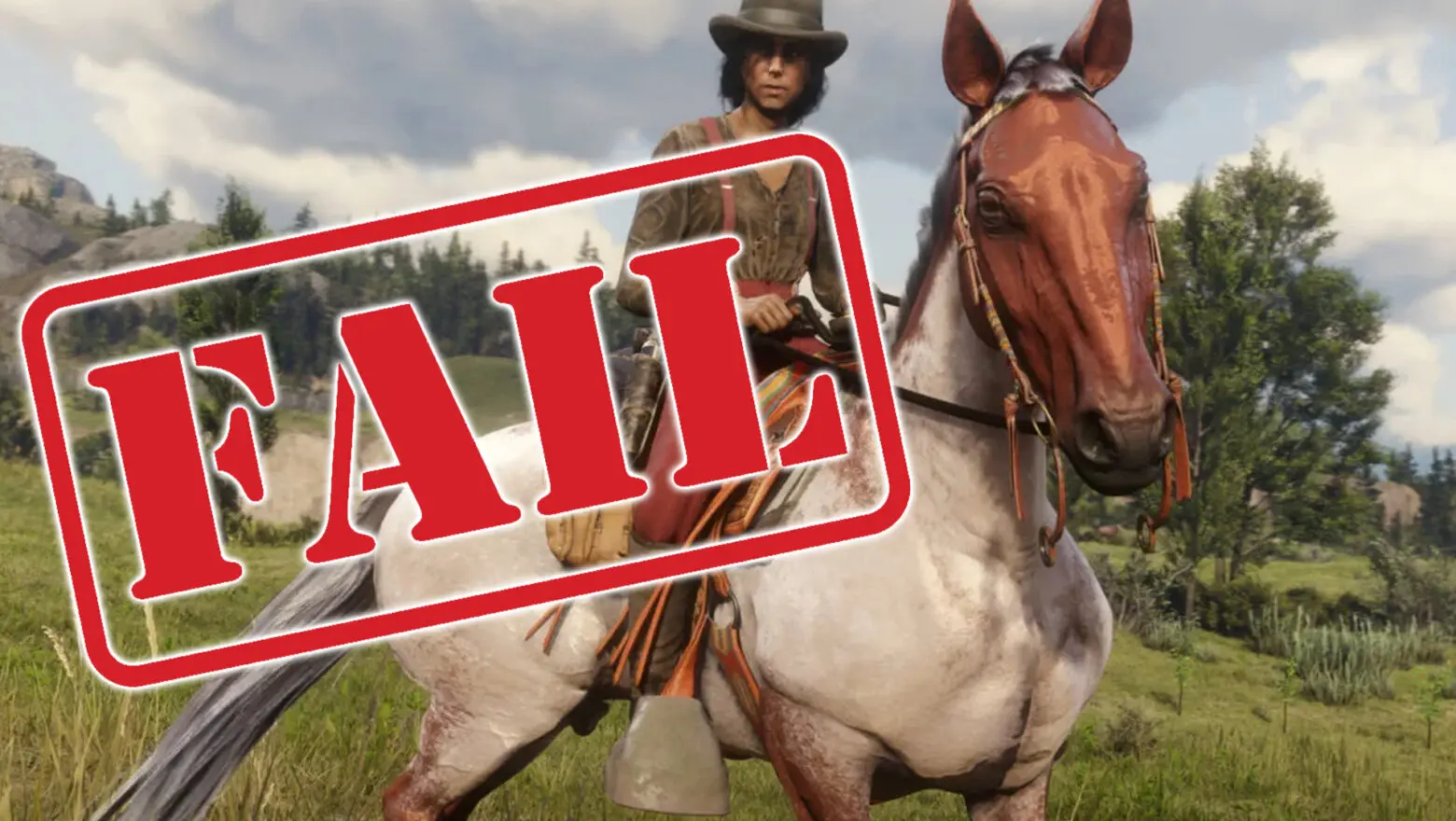 Un gran fallo en Red Dead Online