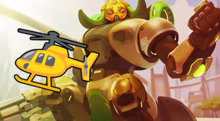 Imagen de Un jugador de Overwatch 2 convierte a Orisa en un helicóptero gracias a su jabalina