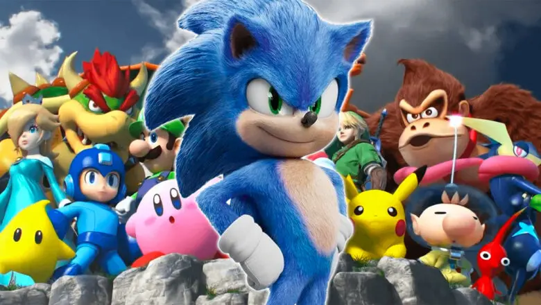 sonic super smash bros