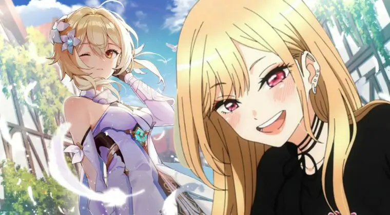 Imagen de Sono Bisque Doll wa koi wo Suru: Imaginan a sus personajes haciendo cosplay de Genshin Impact