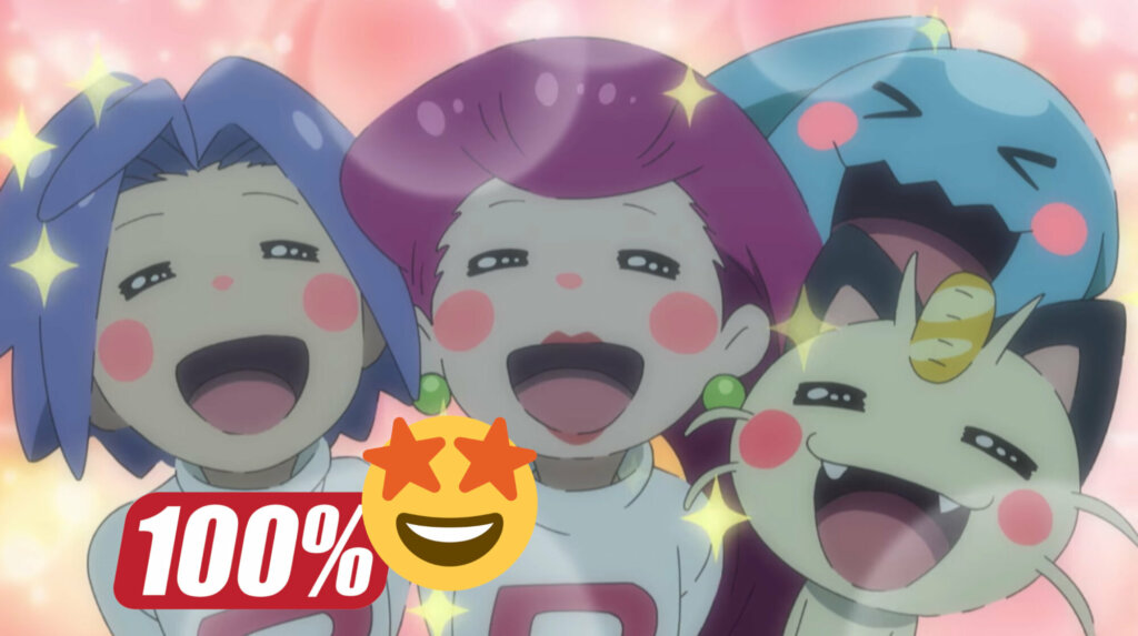 Team Rocket anime de Pokemon