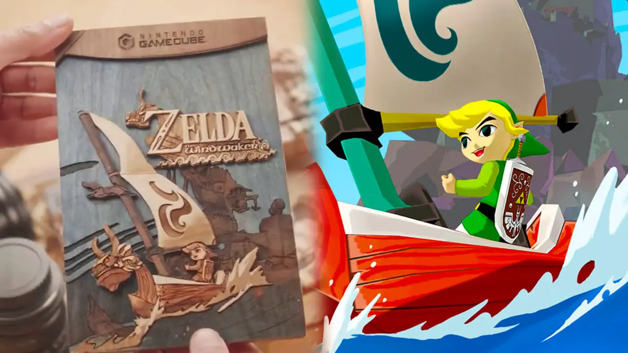 zelda: the wind waker caja de madera