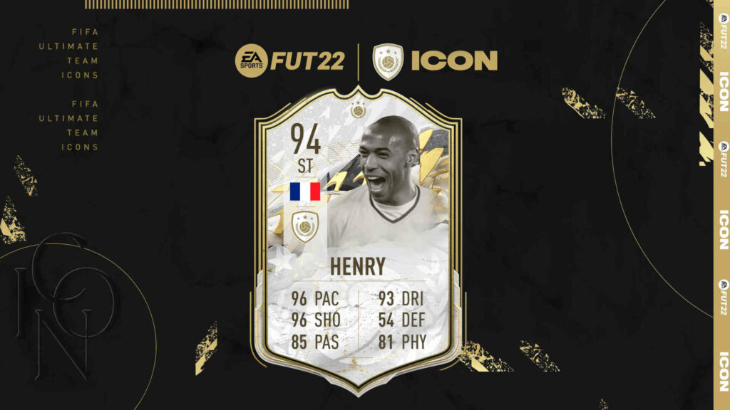 thierry henry icono moments sbc fifa 22