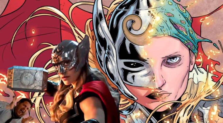 Imagen de Thor: Love and Thunder: Jane Foster recoge el manto de Thor y se enfrentará al cáncer, igual que en los cómics