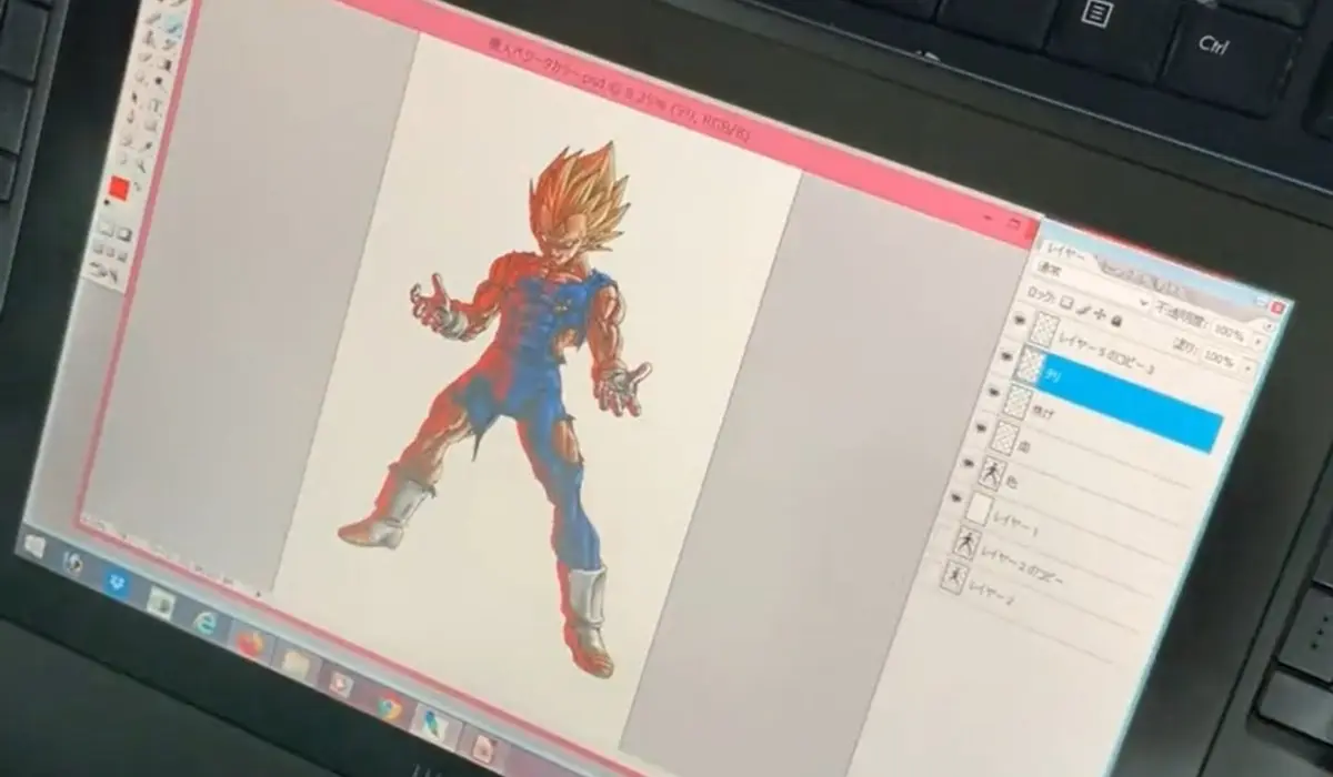 toyotaro majin vegeta yas