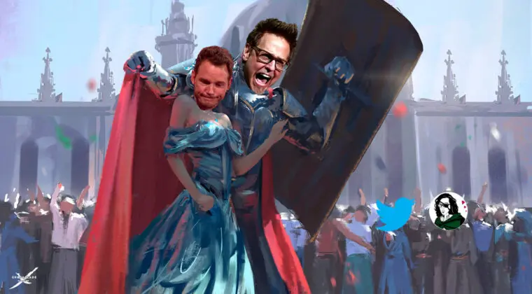 Imagen de James Gunn va con todo para proteger a su amigo Chris Pratt de los ataques en redes