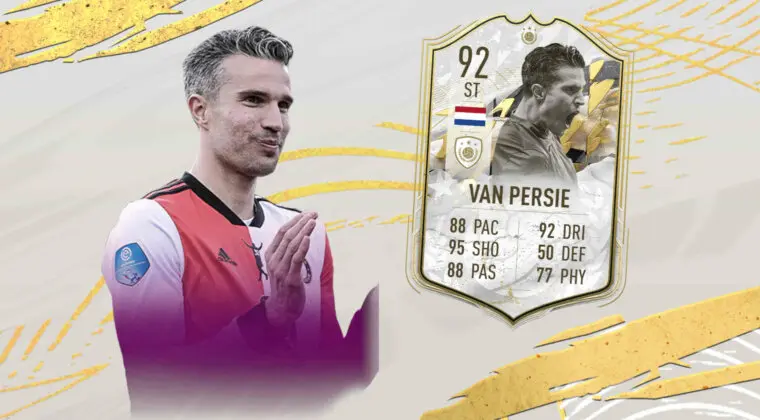 Imagen de FIFA 22: aparece el SBC de Robin van Persie Icono Moments