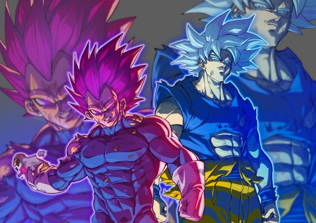 Dragon Ball Super: Así es la ilustración de Goku UI y Vegeta Ultra Ego que  querrás de fondo de pantalla