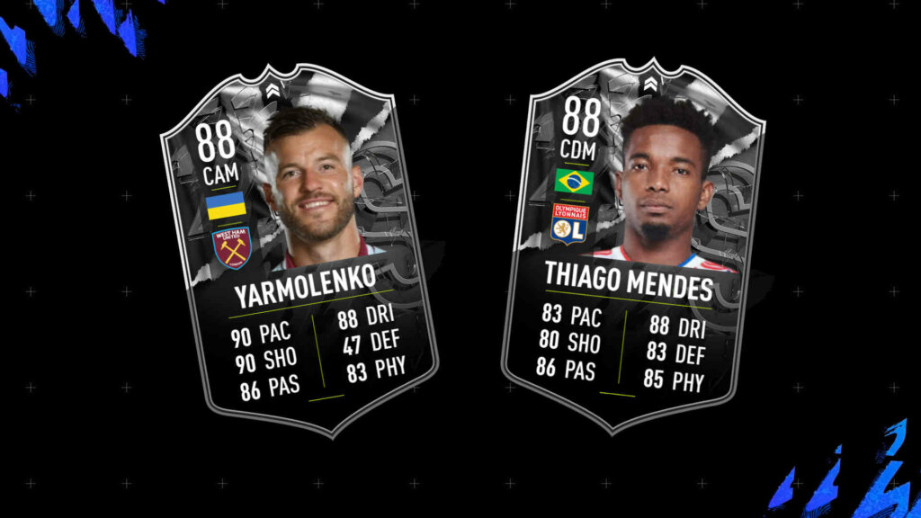 yarmolenko y thiago mendes showdown gratuitos fifa 22