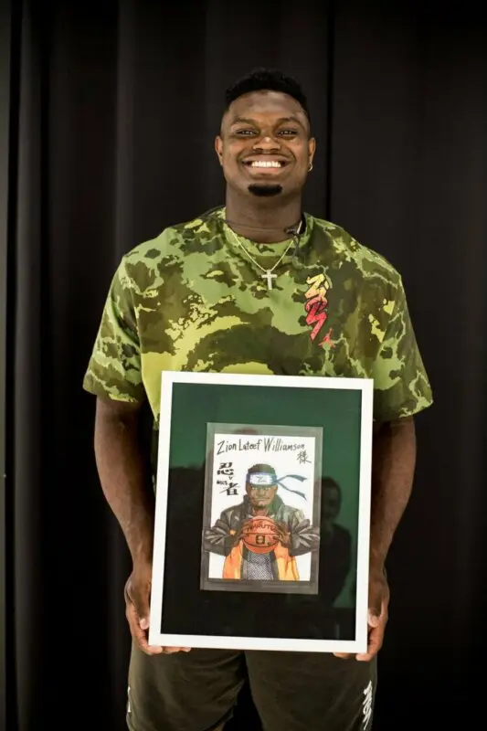zion williamson naruto