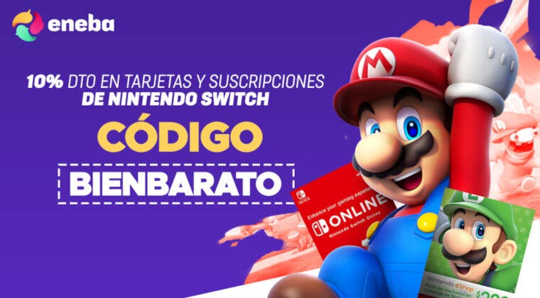 Imagen de Oferta especial: Tarjetas y suscripciones de Nintendo Switch más baratas solo esta semana 