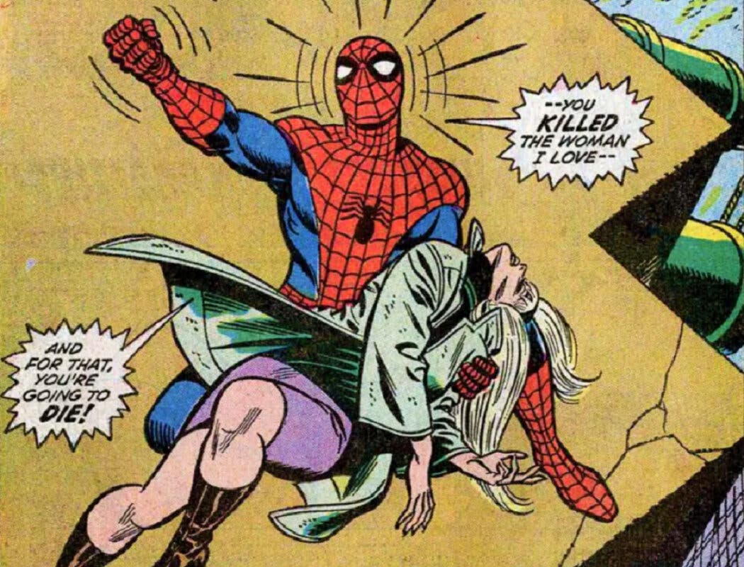 Marvel cómic Spider-Man