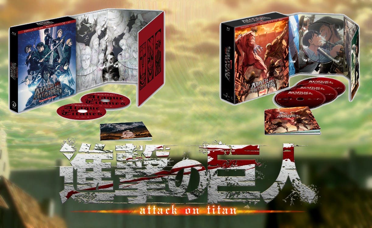 Comprar Shingeki no Kyojin Segunda Temporada Blu-ray