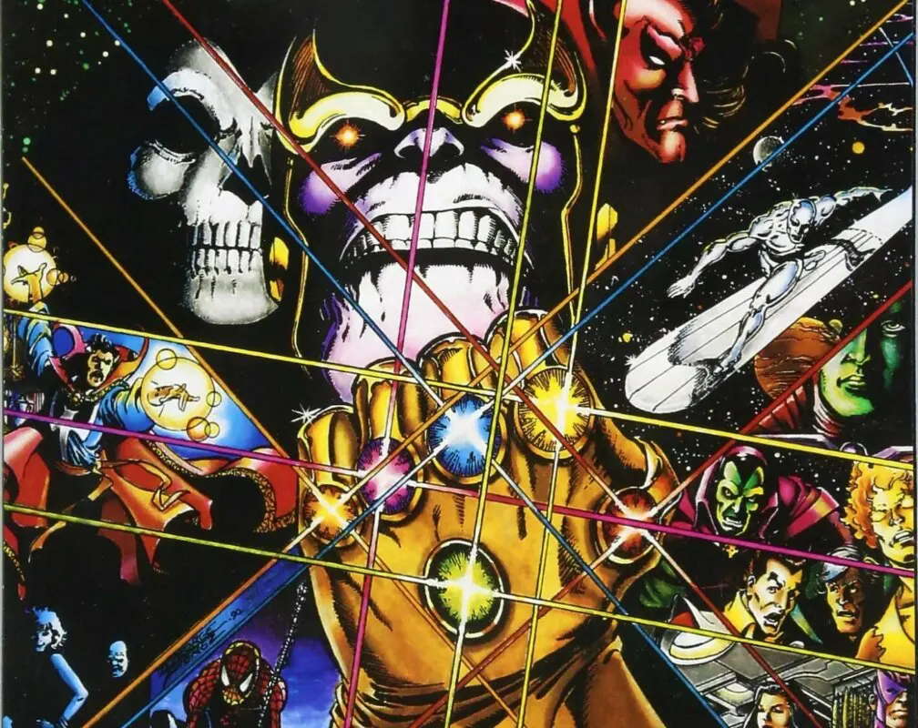 Marvel cómic Guantelete del Infinito