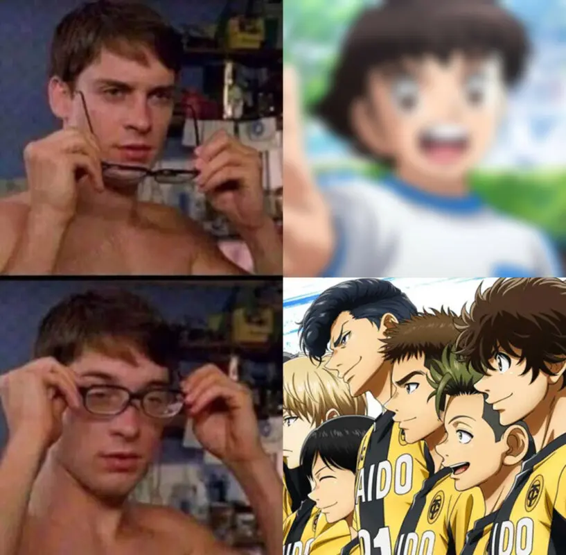 aoashi meme
