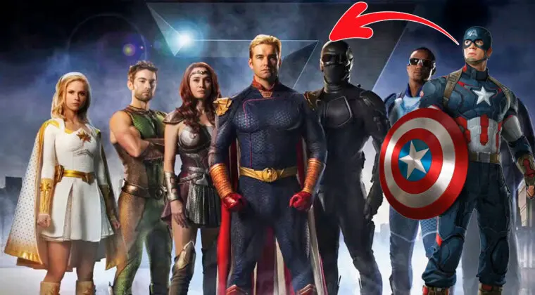 Imagen de Chico Solado, la parodia de Capitán América de la temporada 3 de The Boys