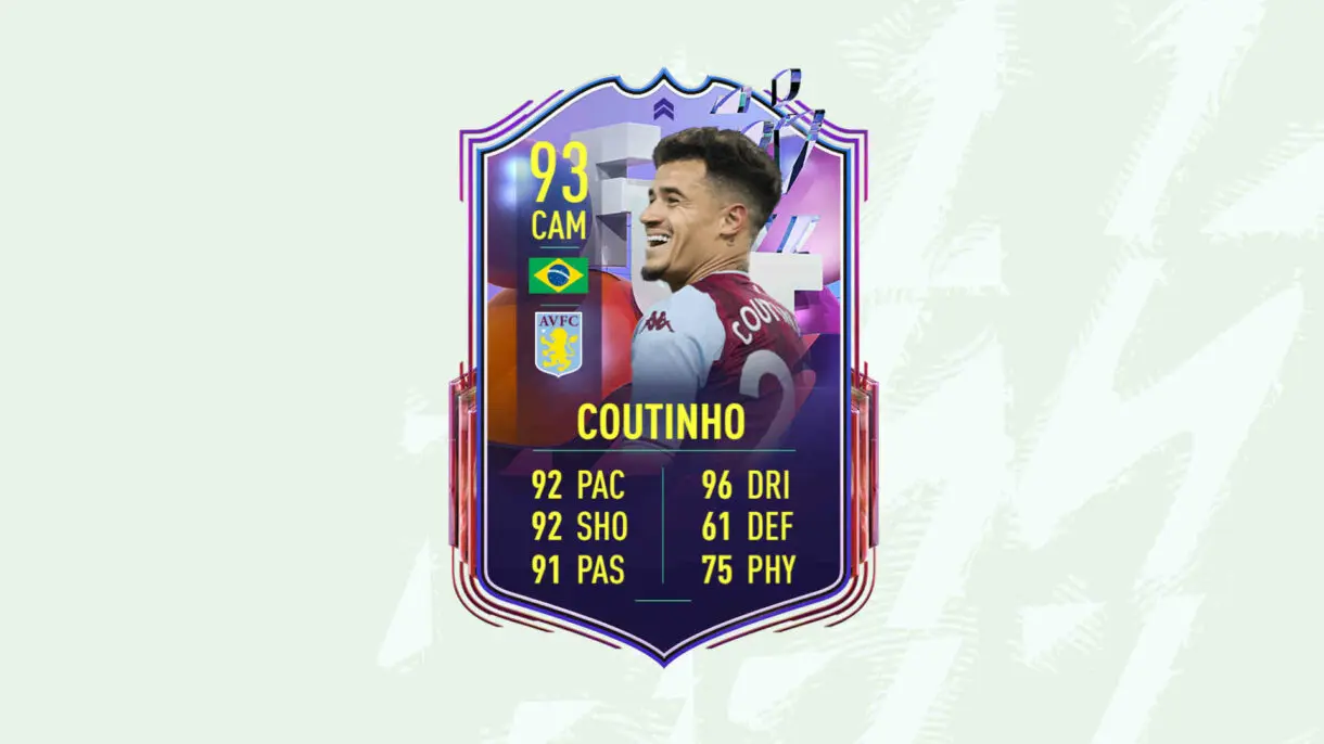 Carta Coutinho Fantasy FUT FIFA 22 Ultimate Team