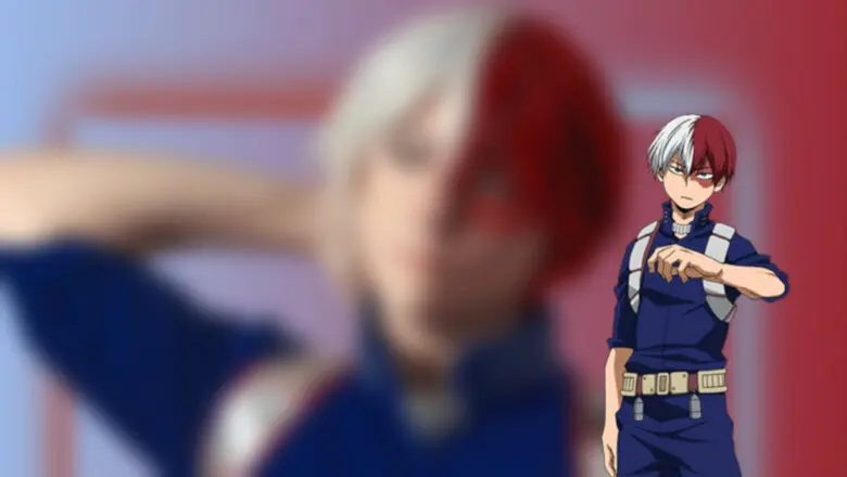 cosplay Shoto Todoroki Boku no Hero Academia