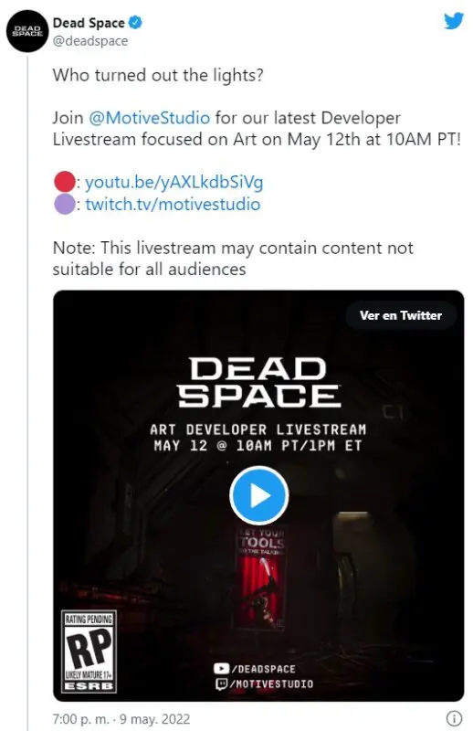 deadspaceretransmision