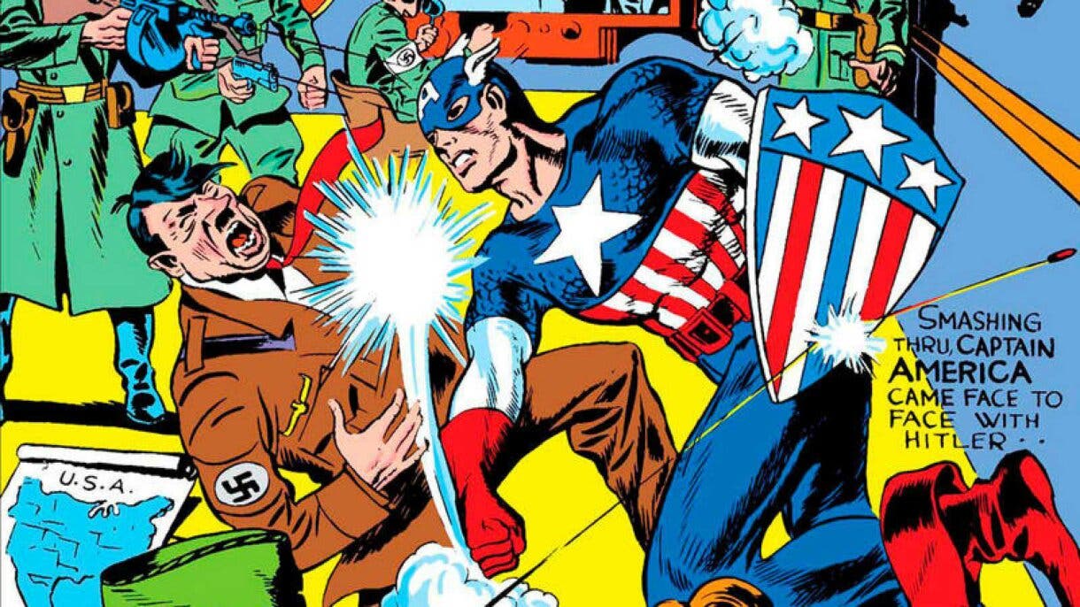 Marvel cómic Capitán América