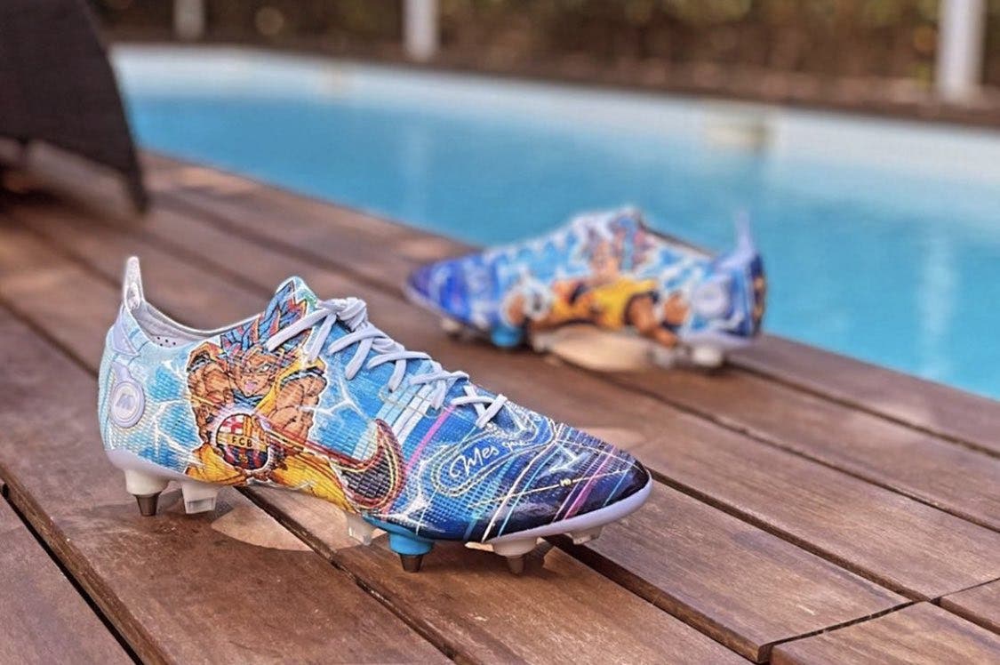 Dragon Ball: Así son las brutales botas personalizadas de Aubameyang con el  Barça