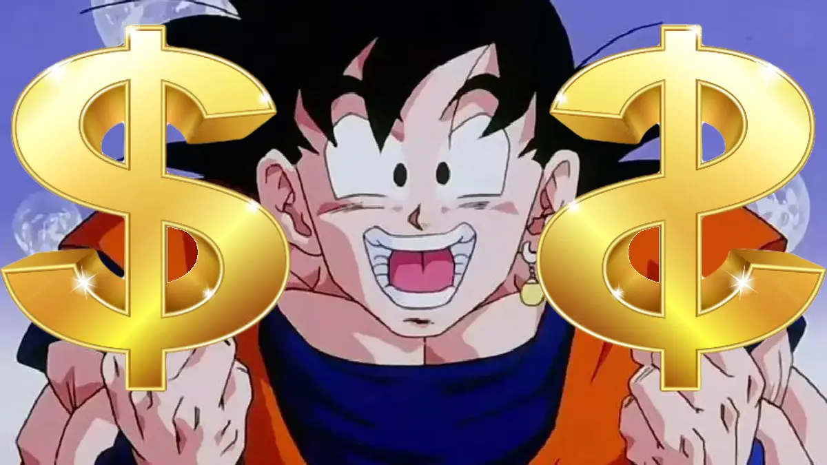 dragon ball money yey