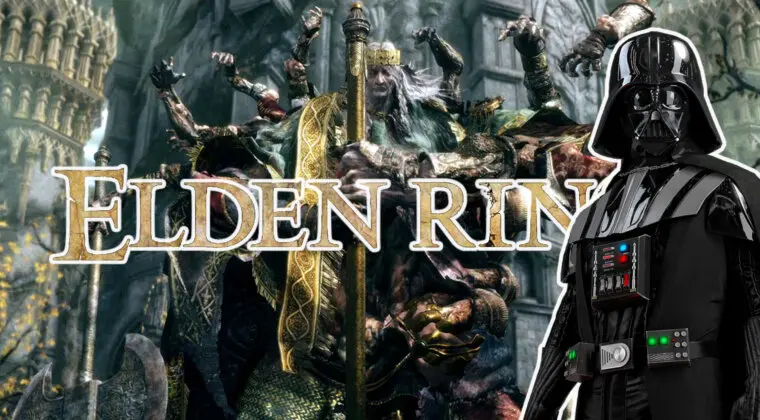 Imagen de Así es el increíble combate entre Darth Vader y Godrick de Elden Ring que recrean gracias a un mod