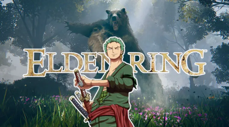 Imagen de ¿Te gusta One Piece? Pues flipa con este mod de Elden Ring que te convierte en Zoro