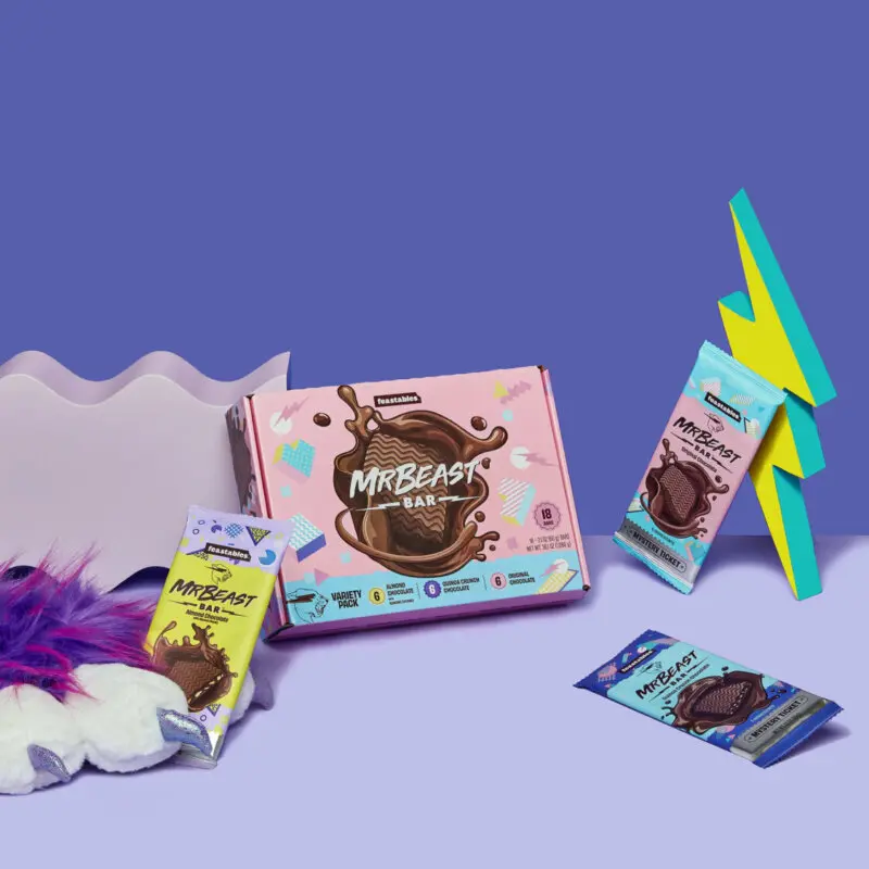 Las chocolatinas de MrBeast