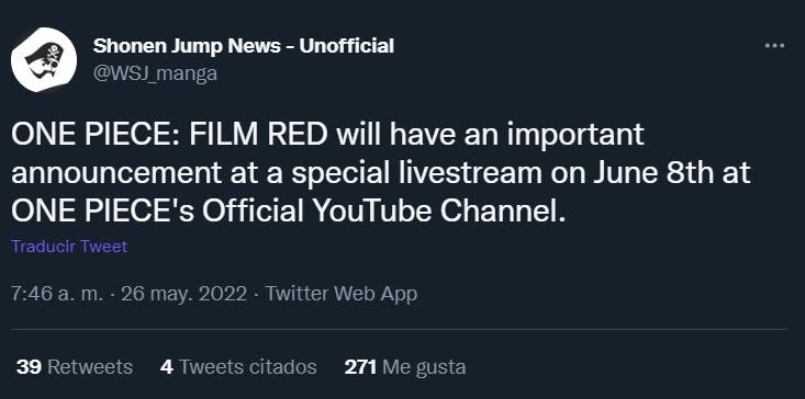 film red anuncio tuit