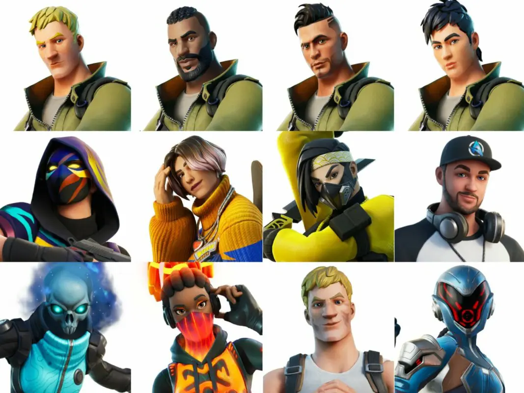 fortnite skins 4 5