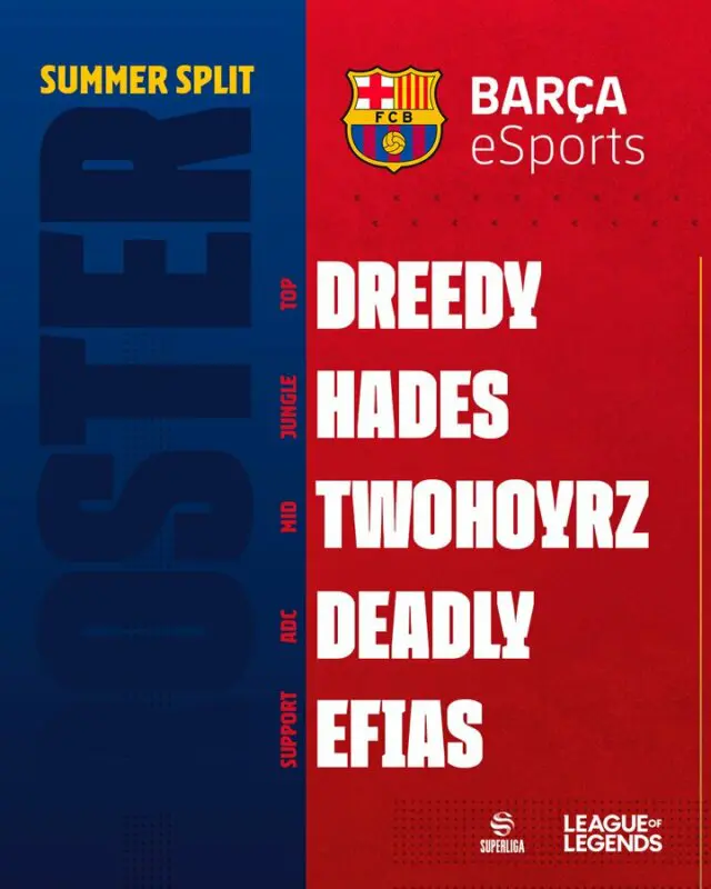 cambios barça