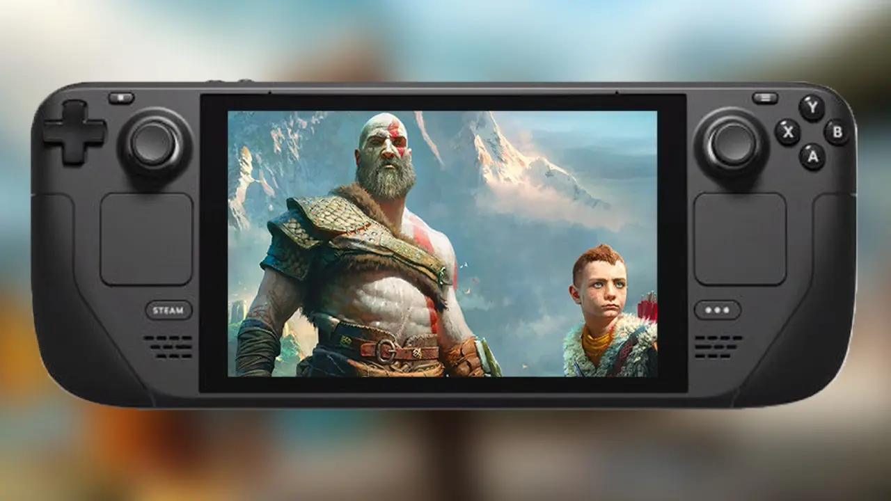 god of war steam deck