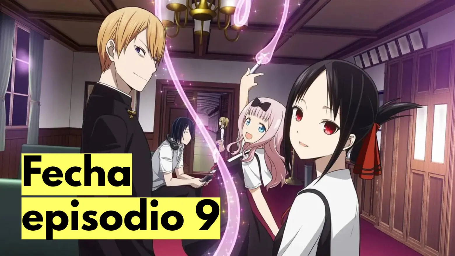 Kaguya-sama Love is War horario