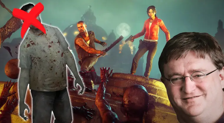 Imagen de ¿Te imaginas Left 4 Dead sin zombis? Pues Gabe Newell estuvo a punto de eliminarlos del juego