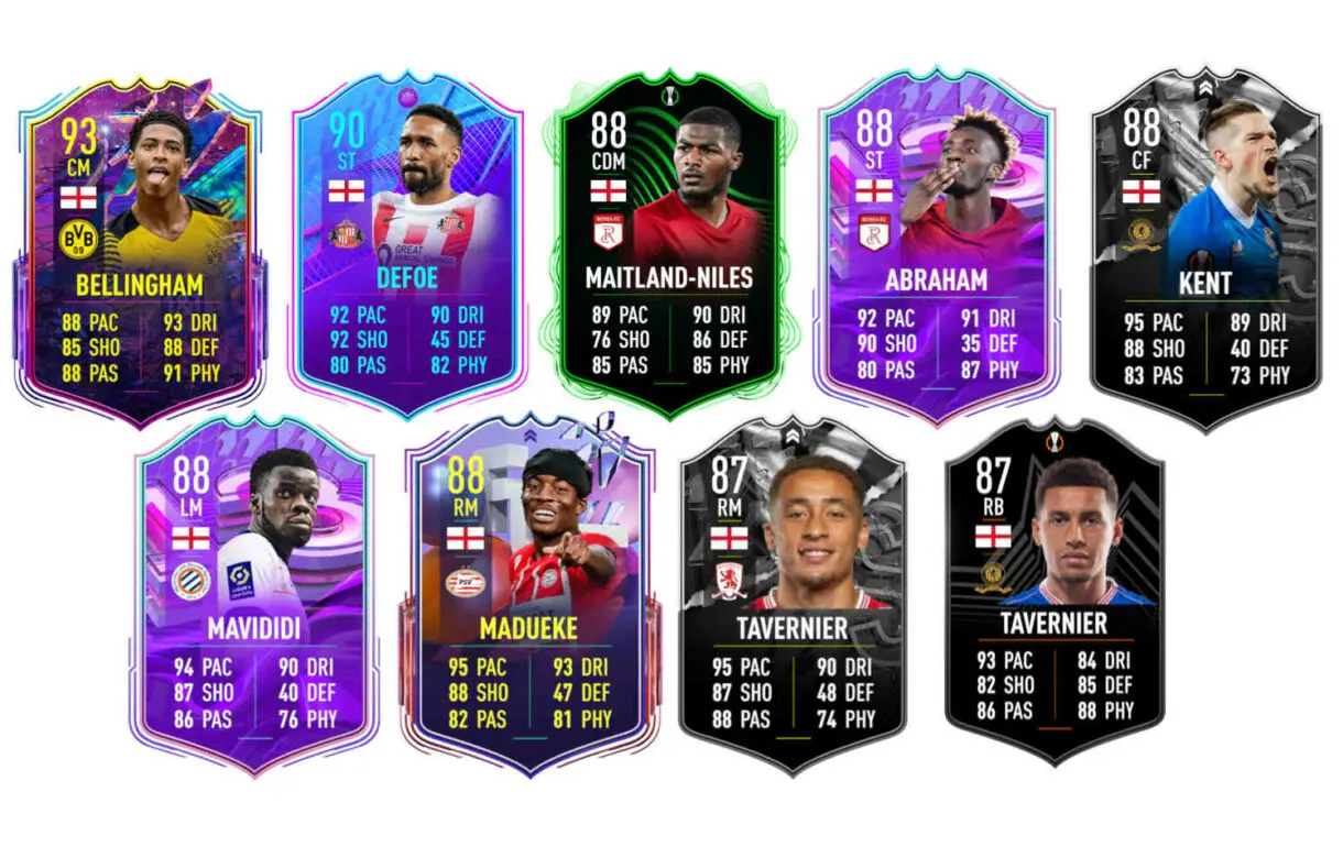 Links naranjas Inglaterra Dele Alli Flashback FIFA 22 Ultimate Team
