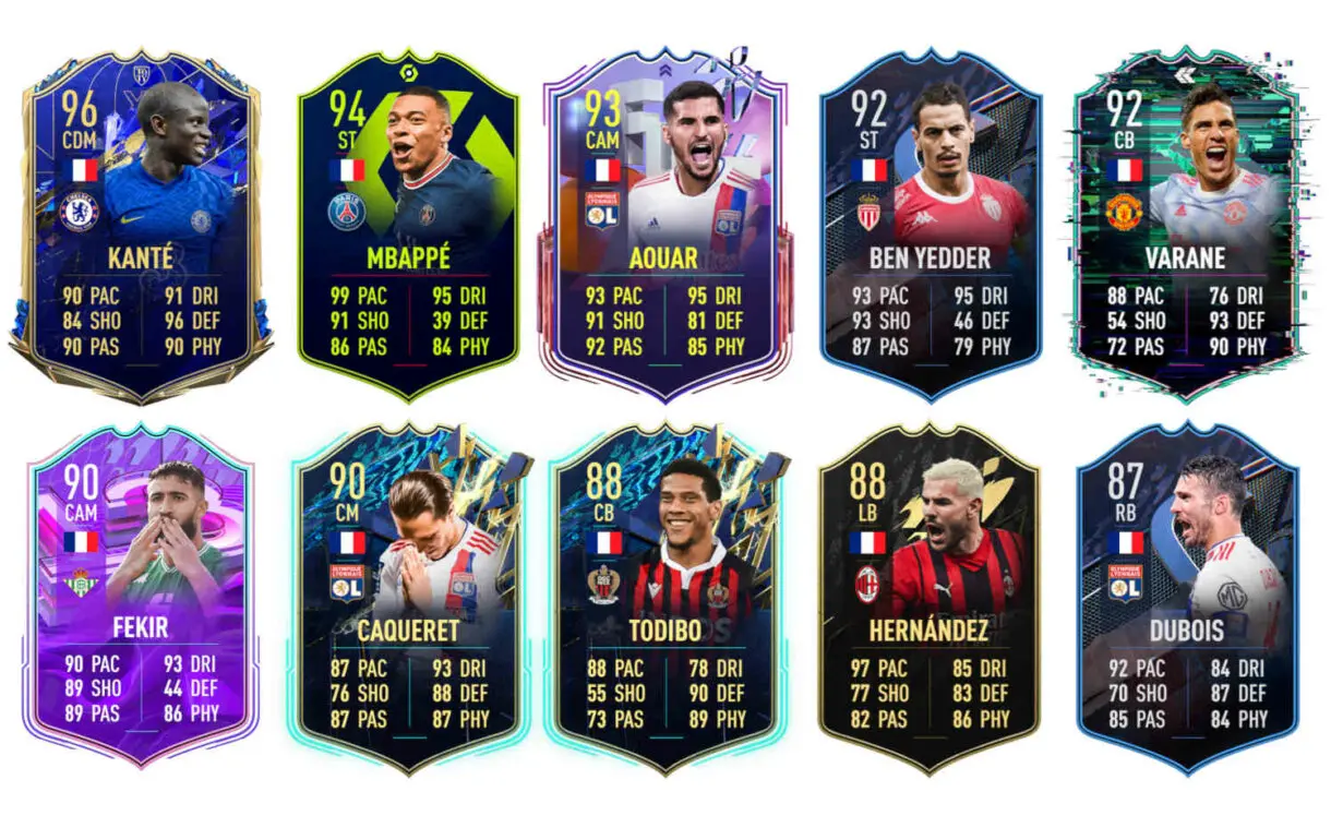 Links naranjas Francia Modeste TOTS FIFA 22 Ultimate Team