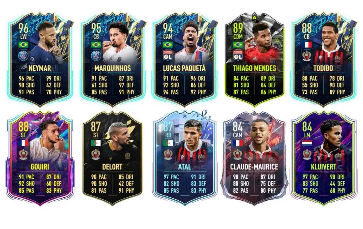 Links verdes Dante TOTS FIFA 22 Ultimate Team