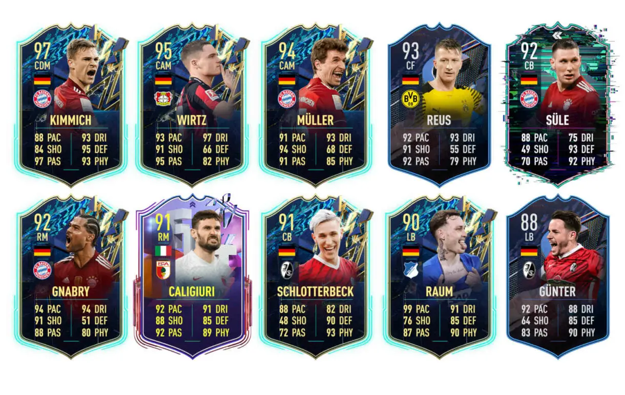 Links verdes Dorsch TOTS Moments FIFA 22 Ultimate Team