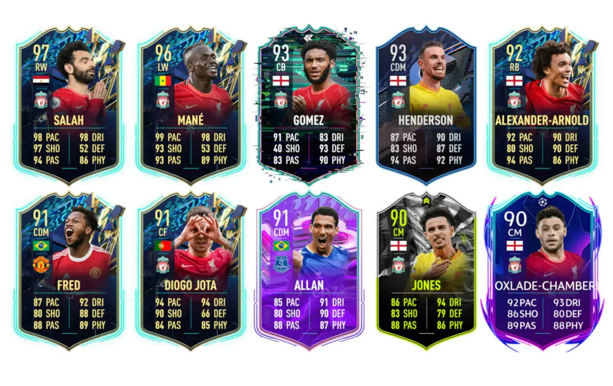 Links verdes Fabinho Showdown FIFA 22 Ultimate Team