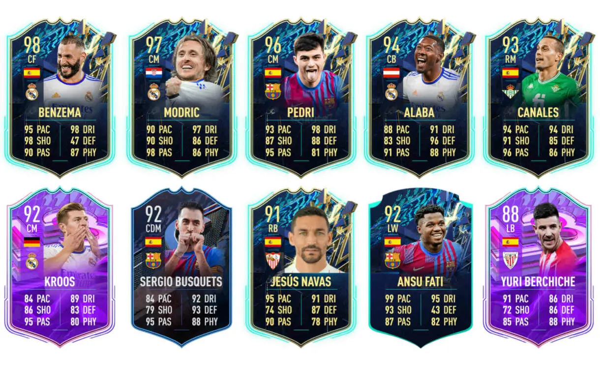 Links verdes Isco Flashback FIFA 22 Ultimate Team