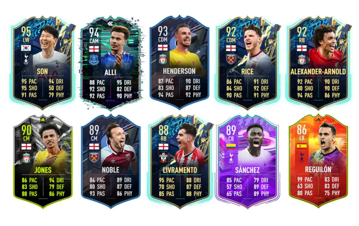 Links verdes Kane TOTS FIFA 22 Ultimate Team