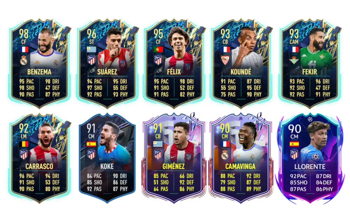 Links verdes Lemar TOTS Moments FIFA 22 Ultimate Team