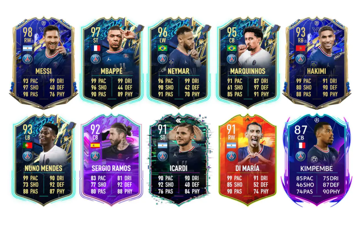 Links verdes Verratti Flashback FIFA 22 Ultimate Team