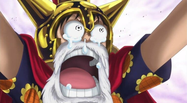Imagen de Luffy (One Piece) ya tiene la ilustración (?) más loca en una hoja de árbol para celebrar su cumpleaños